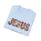 Jesus Nations & Tongues T-Shirt — Revelation 7:9 Multicultural Faith Tee