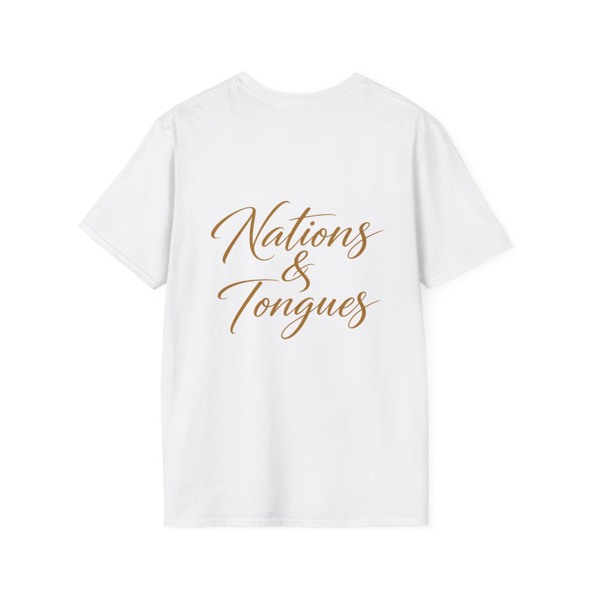 Jesus Nations & Tongues T-Shirt — Revelation 7:9 Multicultural Faith Tee