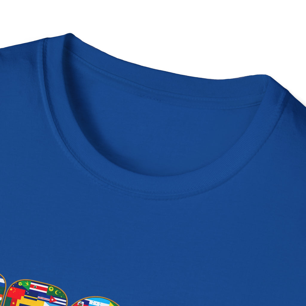 Jesus Nations & Tongues T-Shirt — Revelation 7:9 Multicultural Faith Tee