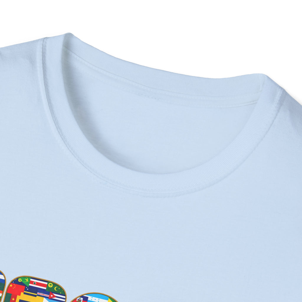 Jesus Nations & Tongues T-Shirt — Revelation 7:9 Multicultural Faith Tee