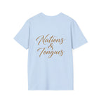 Jesus Nations & Tongues T-Shirt — Revelation 7:9 Multicultural Faith Tee