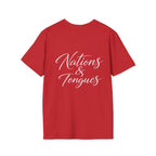 Jesus Nations & Tongues T-Shirt — Revelation 7:9 Multicultural Faith Tee