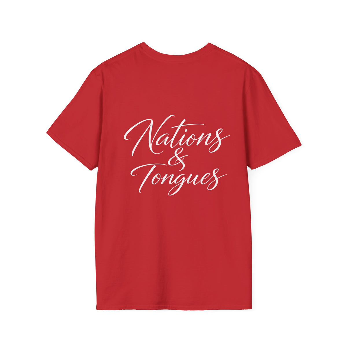 Jesus Nations & Tongues T-Shirt — Revelation 7:9 Multicultural Faith Tee
