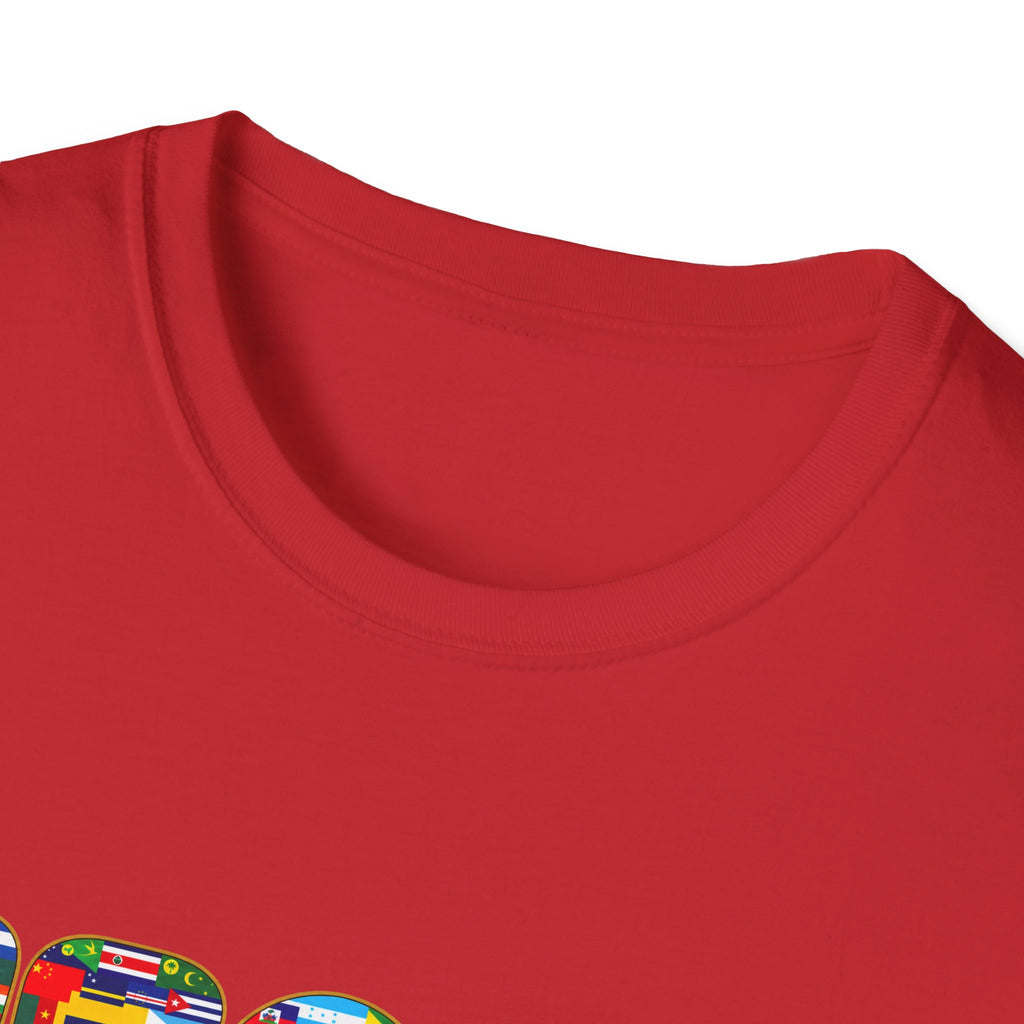 Jesus Nations & Tongues T-Shirt — Revelation 7:9 Multicultural Faith Tee